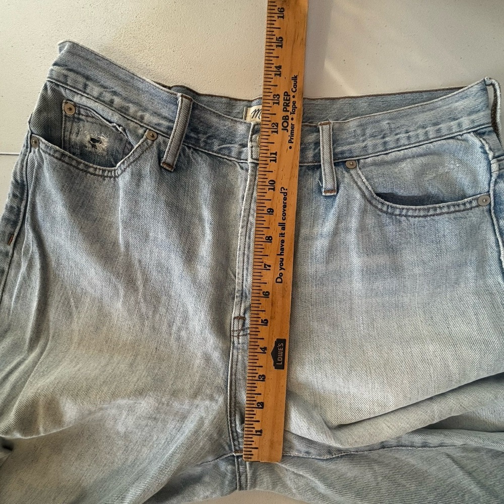 Madewell Jeans Womens 31(33) The Perfect Summer Jean Light Blue Cotton Denim - Picture 5 of 10